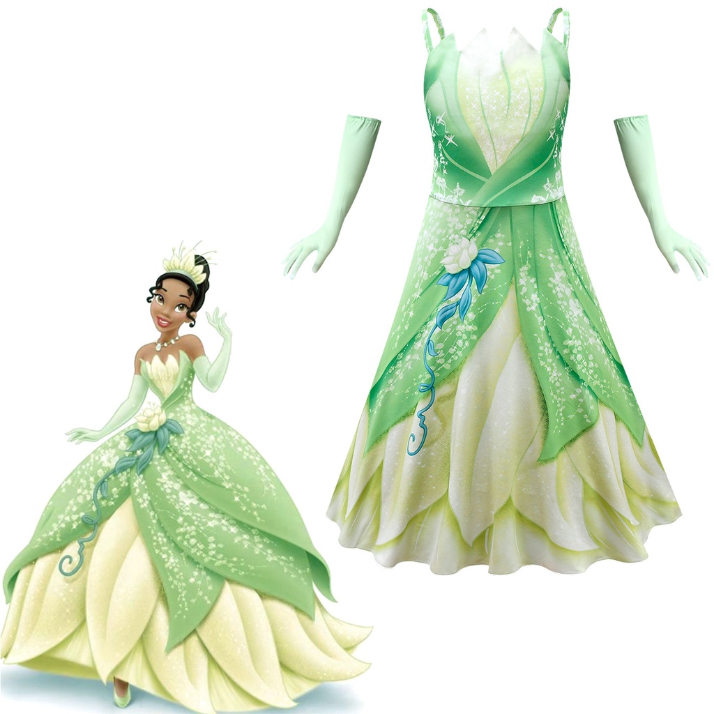 Roupa da hot sale princesa tiana