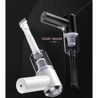 Amazefan Aspirador De Pó Automotivo 9000PA 120W Limpeza Aspirador De Pó Sem Fio /Aspirador Portatil Para Carro E Agua
