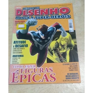 Método de Desenho 9 - Mangá e Super-Heróis - Como fazer figuras épicas