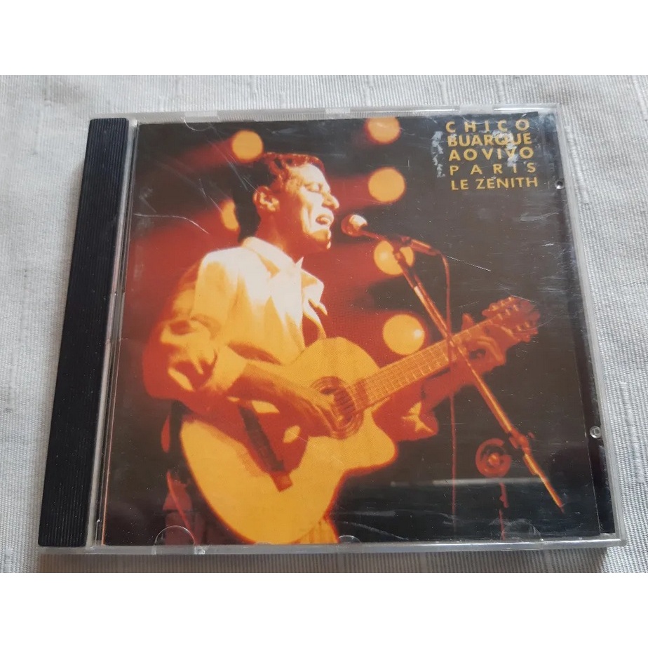 CD Chico Buarque - Ao Vivo Paris Le Zenith - Excelente Estado | Shopee  Brasil