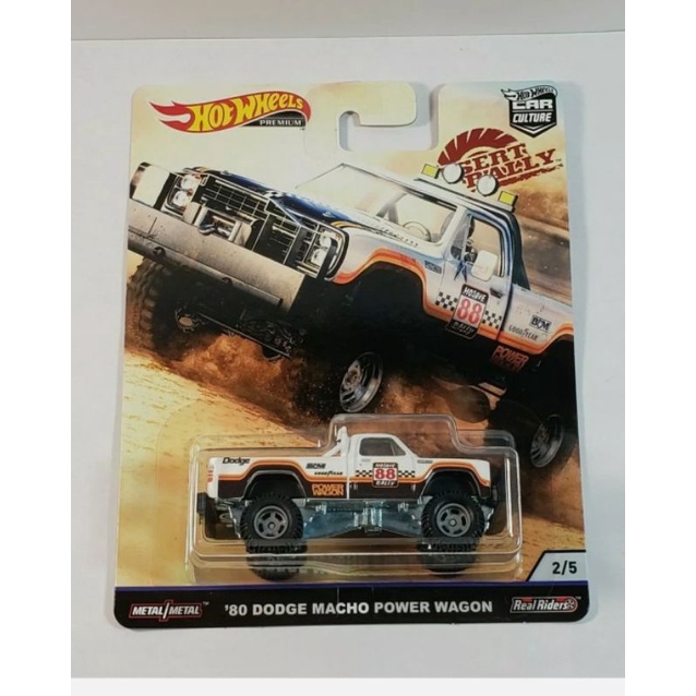 Hot Wheels 2019 Car Culture Desert Rally 80 Dodge Macho Power Wagon Shopee Brasil 4535