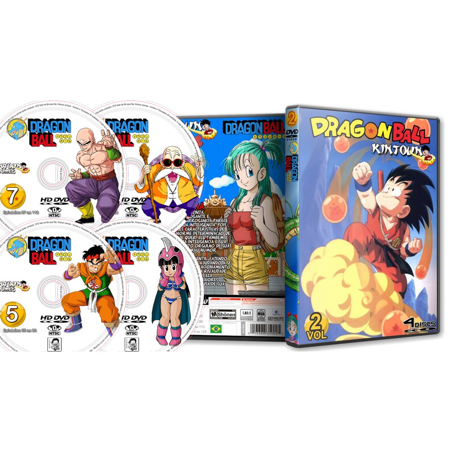 Dvds Dragon Ball + Z + Gt + Filmes Coleção Completa + Filmes e