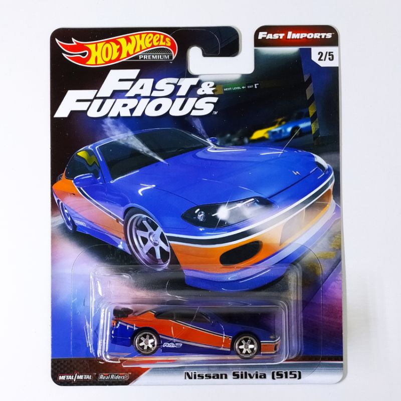 Hot Wheels Premium Nissan Silvia S Velozes E Furiosos Fast And Furious Mona Lisa