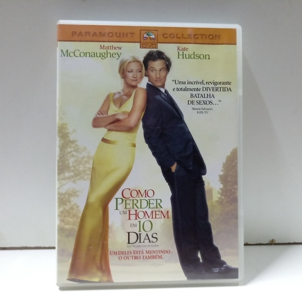 Dvd Filme como perder um homem em 10 dias 2002(a166) Shopee Brasil