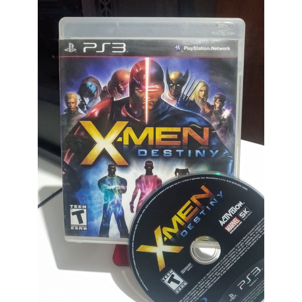 Jogo X-men Destiny - Ps3 - Mídia Física - Original