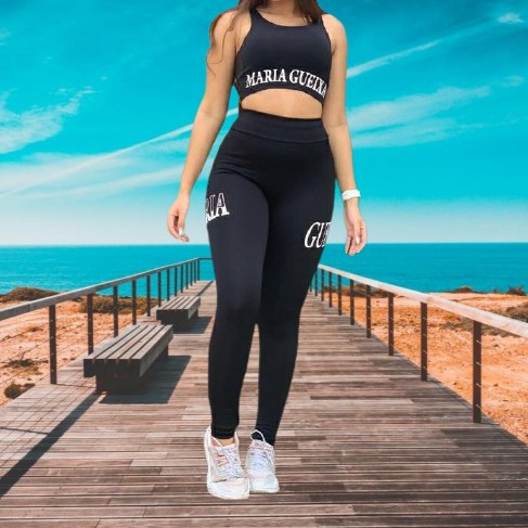 Conjunto Calça e Top Moda fitness