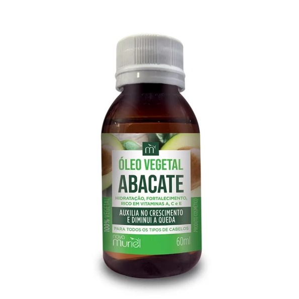 Óleo Vegetal de Umectação Abacate 60 ml -100% Vegetal | Shopee Brasil