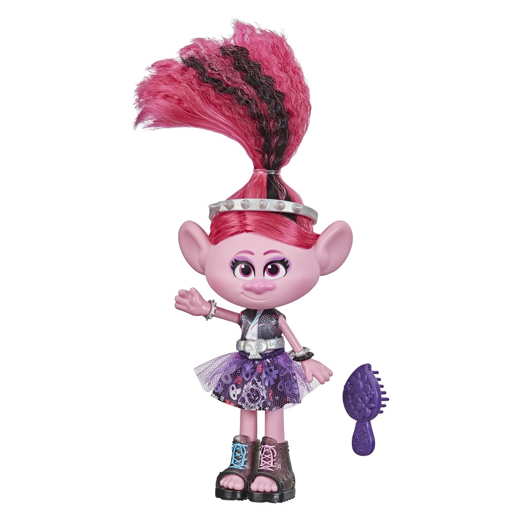 Brinquedo Boneca Trolls Fashion Rock Poppy Hasbro F2248 na Americanas  Empresas