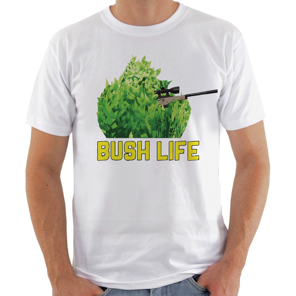 Camiseta Masculina / Feminina / Infantil - Fortnite Bush sniper Cod ...