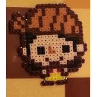 Going Merry (One Piece) Ímã ou Chaveiro - Pixel Art / Hama Beads