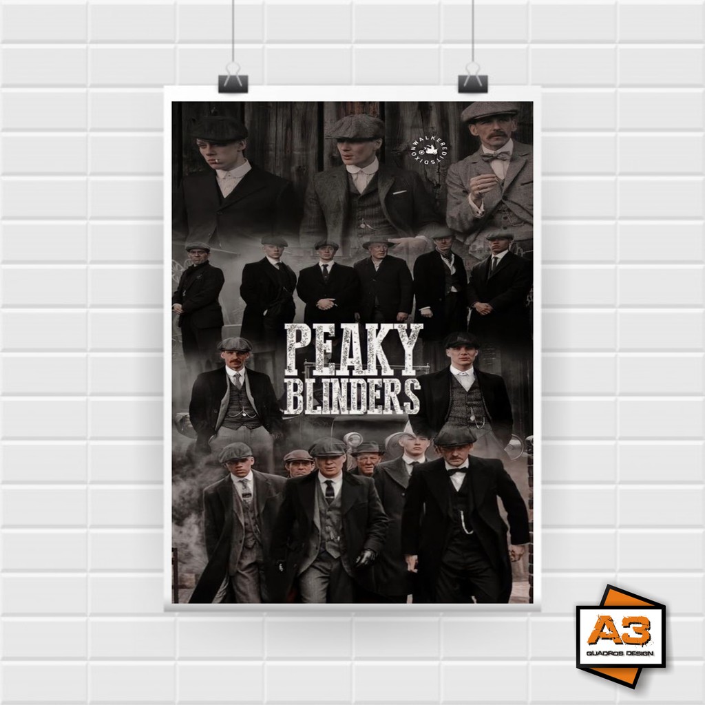 Poster Peaky Blinders A4 21cm X 30cm Shopee Brasil 