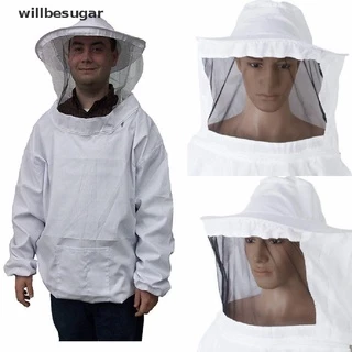 willbesugar Jaqueta De Proteção Com Véu Para Equipamento Semanário Chapéu De Abelha