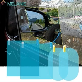 [HOT] 2Pcs Anti-Embaciamento À Prova De Chuva Adesivo Refletivo Transparente D'água Vidro Universal Película Refletiva Para Espelho Retrovisor De Carro