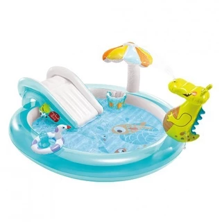 Piscina Inflável Playground 160 Litros Jacaré - Intex