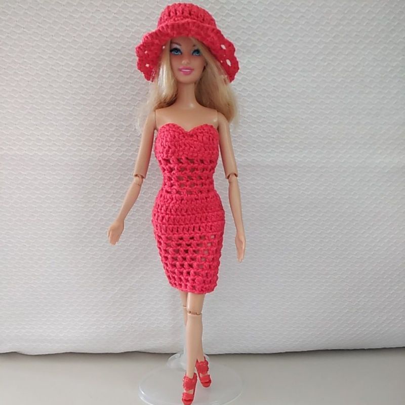 Roupas Vestido para Boneca Barbie e Similares