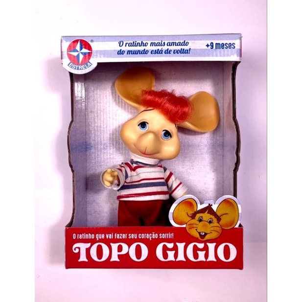 Boneco Topo Gigio Estrela Edição Especial | Shopee Brasil