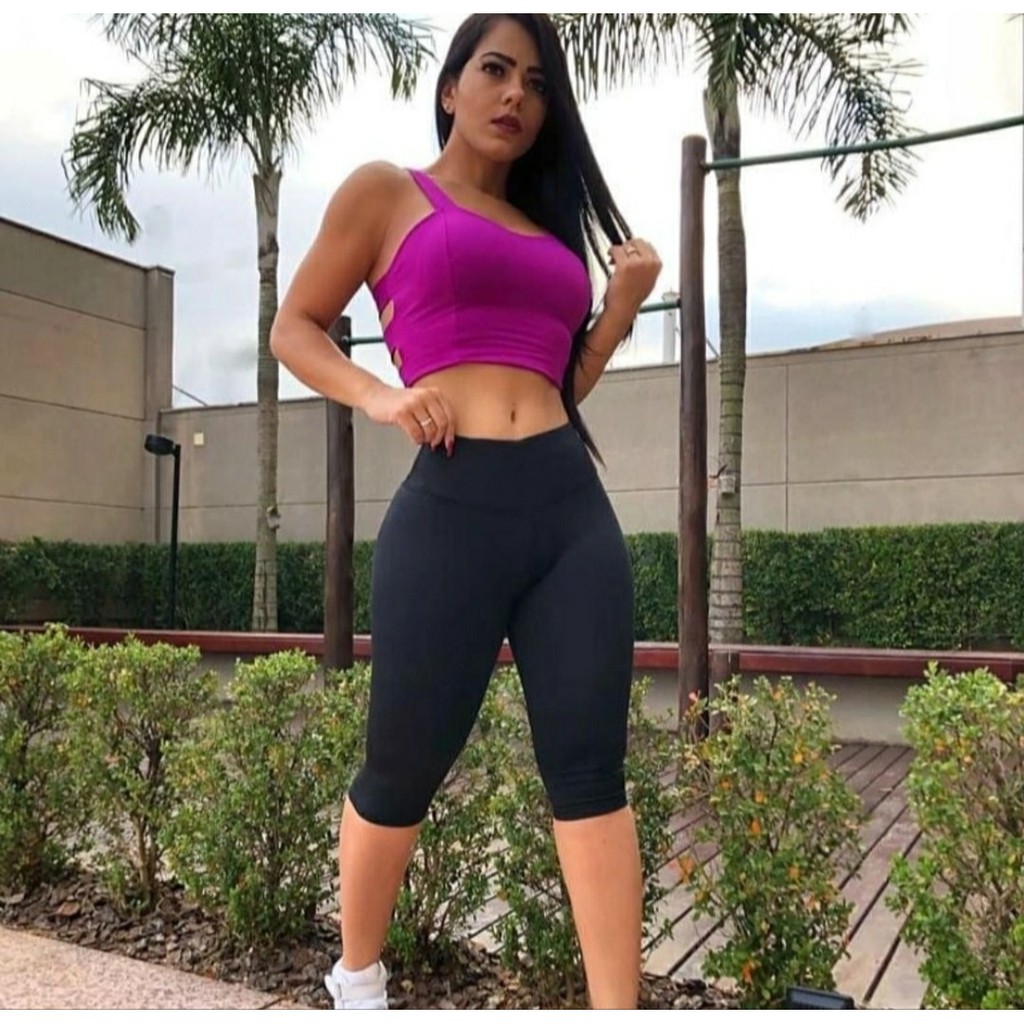 Calça 2024 capri fitness