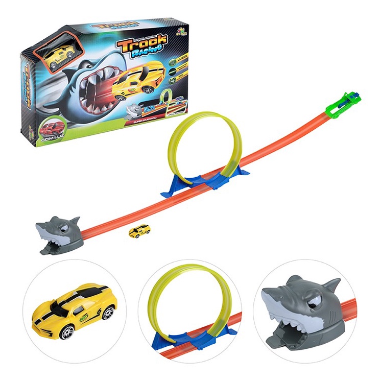 Pista De Manobras Ataque Do Tubarão Compativel Com Hotwheels