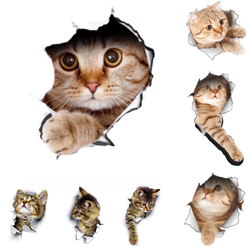 Decoração de papéis de parede de gato - TenStickers