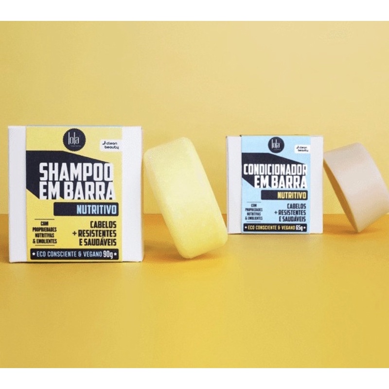 Lola Barra Nutritivo Kit Shampoo 90g e Condicionador 65g (2 produtos