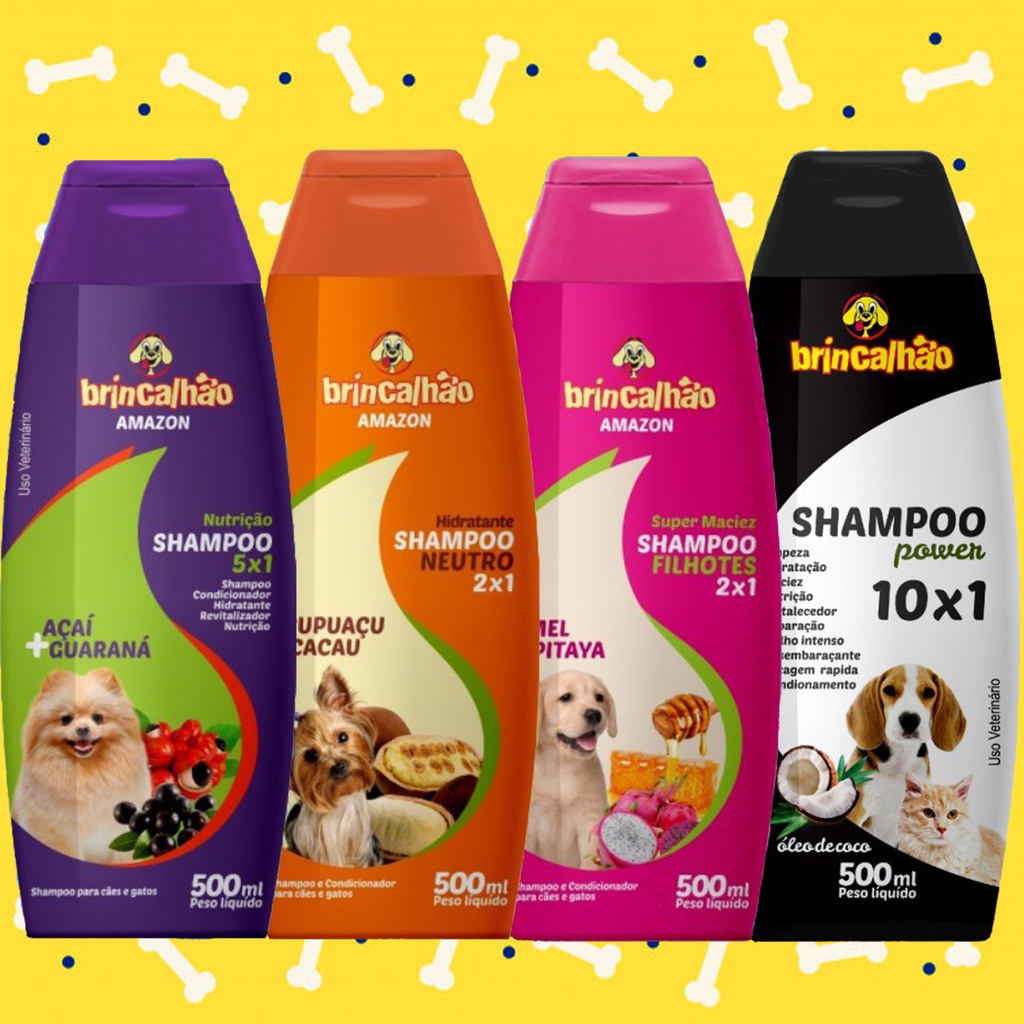 Kit Shampoo e Condicionador Super Brilho Pet para Cães e gatos Pet Smelling  pelos mais fofinhos e brilhantes