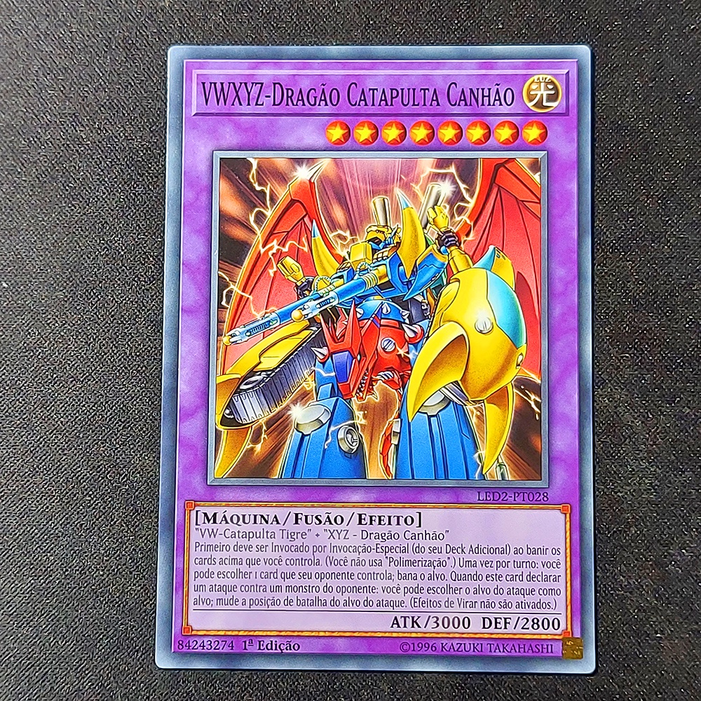 Vwxyz-Dragão Catapulta Canhão Yugioh Original | Shopee Brasil
