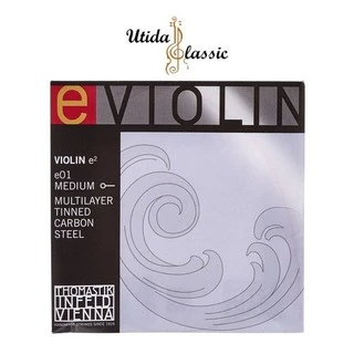 Corda Mi Para Violino Thomastik E-string E-01 (aço/carbono)