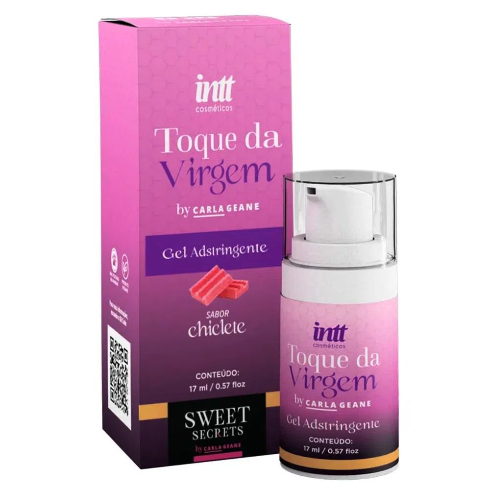 Gel beijável vagina mais apertada Toque da Virgem chiclete 17ml Envio  Discreto