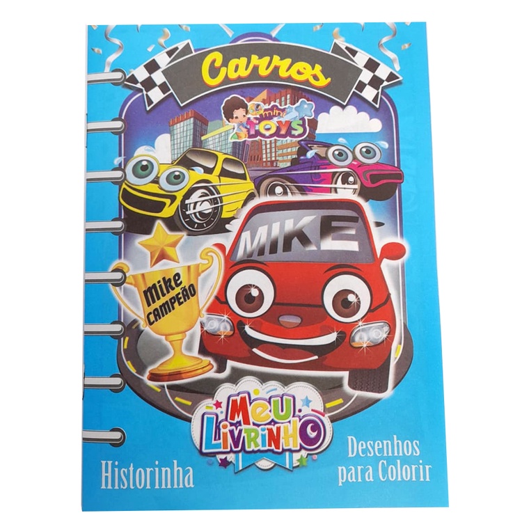 Coleção Desenho Infantil Carros 3 Em 1