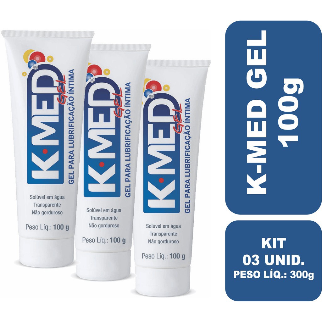 K med Gel Lubrificante Íntimo g Kmed Kit unidades Shopee Brasil