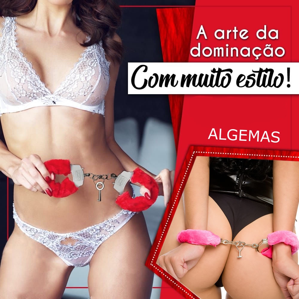 Algemas Eroticas Revestida de Pelúcia Brinquedos Sexuais SEXY SHOP | Shopee  Brasil