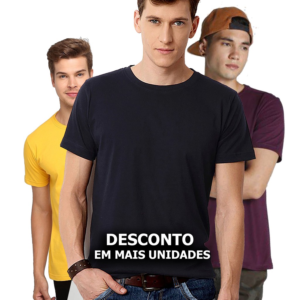 Camisas best sale basicas atacado