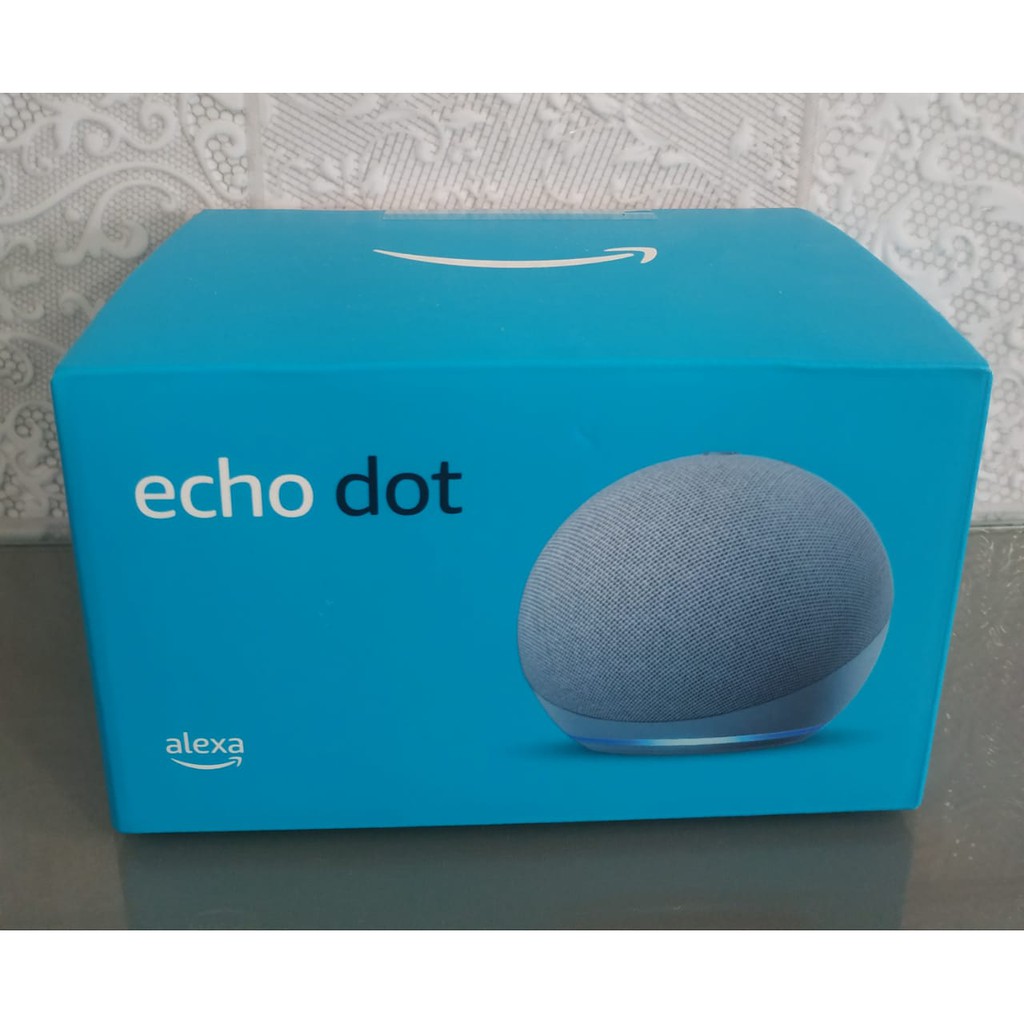 Echo Dot 4 Geração Azul - jjimportados35