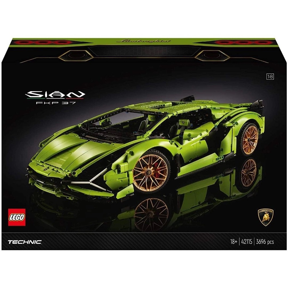 LEGO Technic 42115 Lamborghini Sian Fkp 37 Shopee Brasil