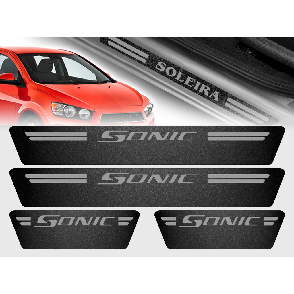 Soleira De Porta Gm Sonic Modelo Universal | Shopee Brasil