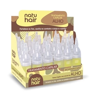 Ampola de Tratamento Capilar Extrato de Alho NatuHair 10ML - (6 UN)
