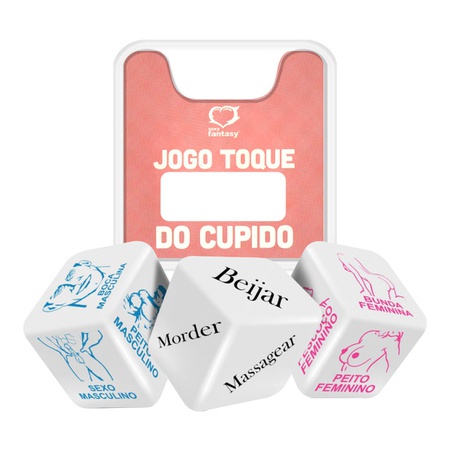 Dados Toque Do Cupido Dadinhos Sexy Fantasy Shopee Brasil