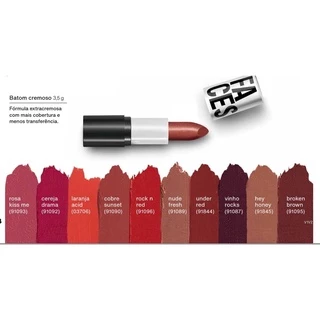 Batom Cremoso Faces - Natura