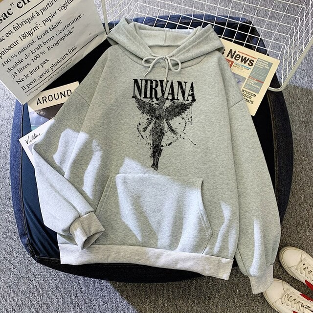 Moletom nirvana hot sale masculino