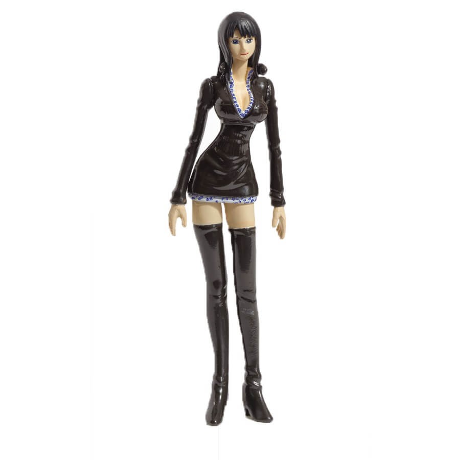 Boneco miniatura action figure one piece ed 33 nico robin a