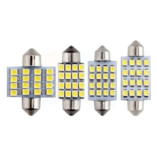 Lampada Torpedo 16 Led 31 36 39 e 42 mm 16 Led's 8000k