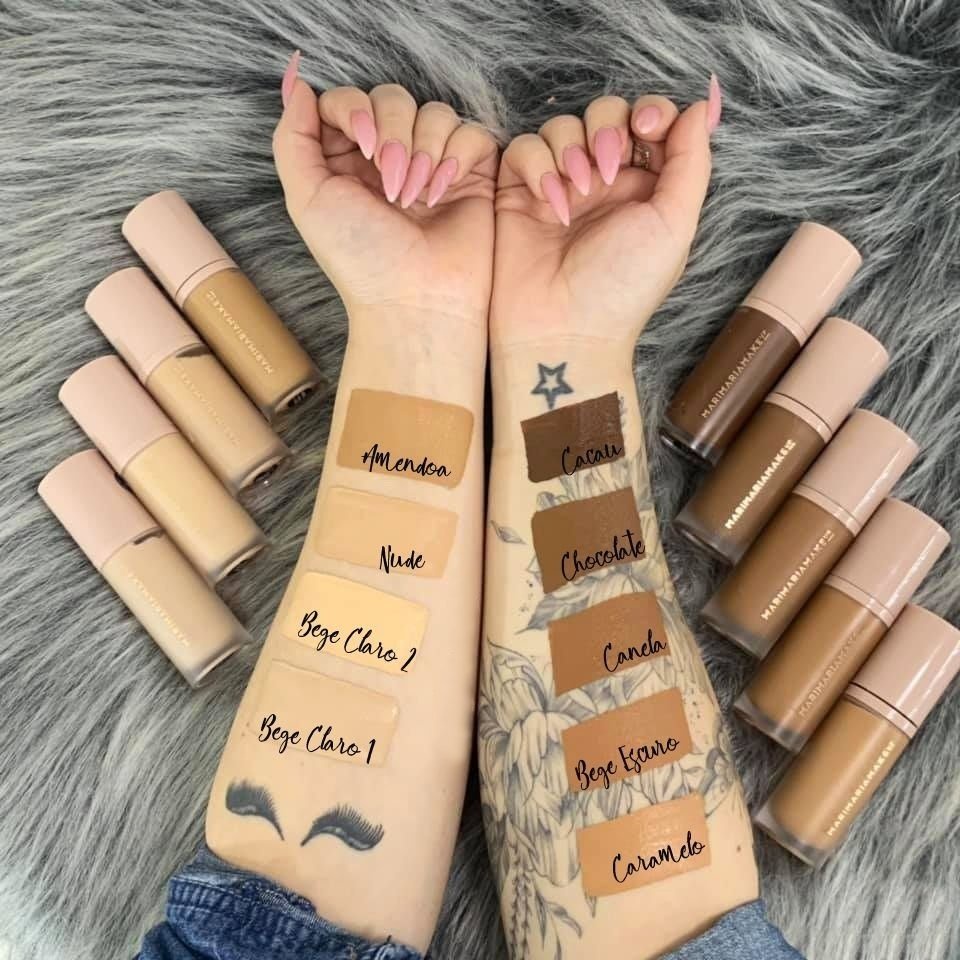 Base e Corretivo Matte Mari Maria – Velvet Skin | Shopee Brasil