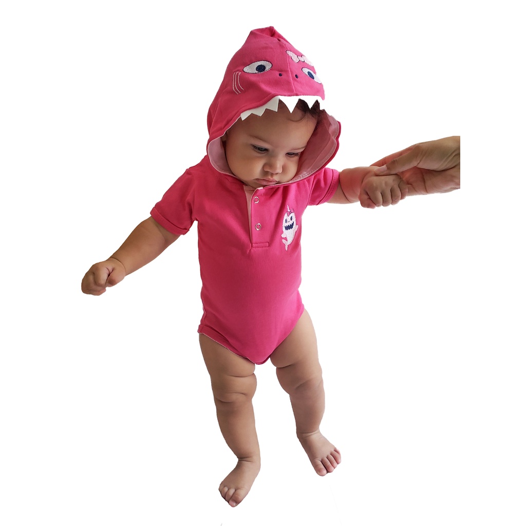 Roupa menina hot sale baby shark