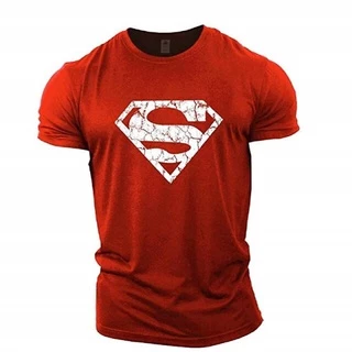 Camiset T-shirt Super Man Masculina Fitness Academia Treino