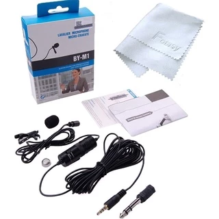 Microfone de Lapela Boya BY-M1 Novo Melhor do Mercado para Youtuber e Tiktoker