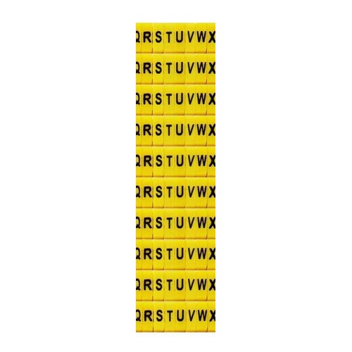 Identificador Marcador Fios Cabos Anilhas 700pcs Letras