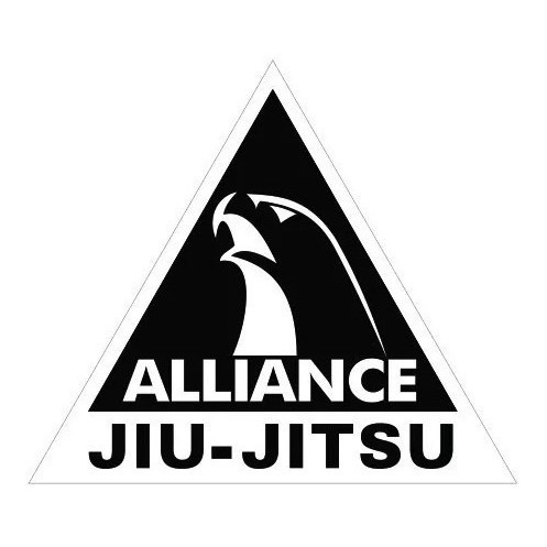 Adesivo Alliance Jiu Jitsu Luta Artes Marciais Mma 12x14 Cm