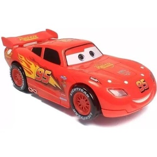Carrinho Relâmpago Mqueen Carros Transforma Robô Luz Som