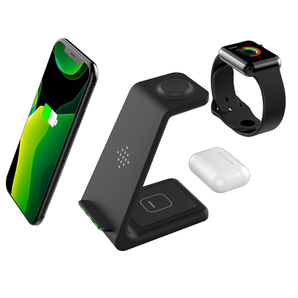 Suporte Carregador Relógio Apple Watch Smartwatch - Preto