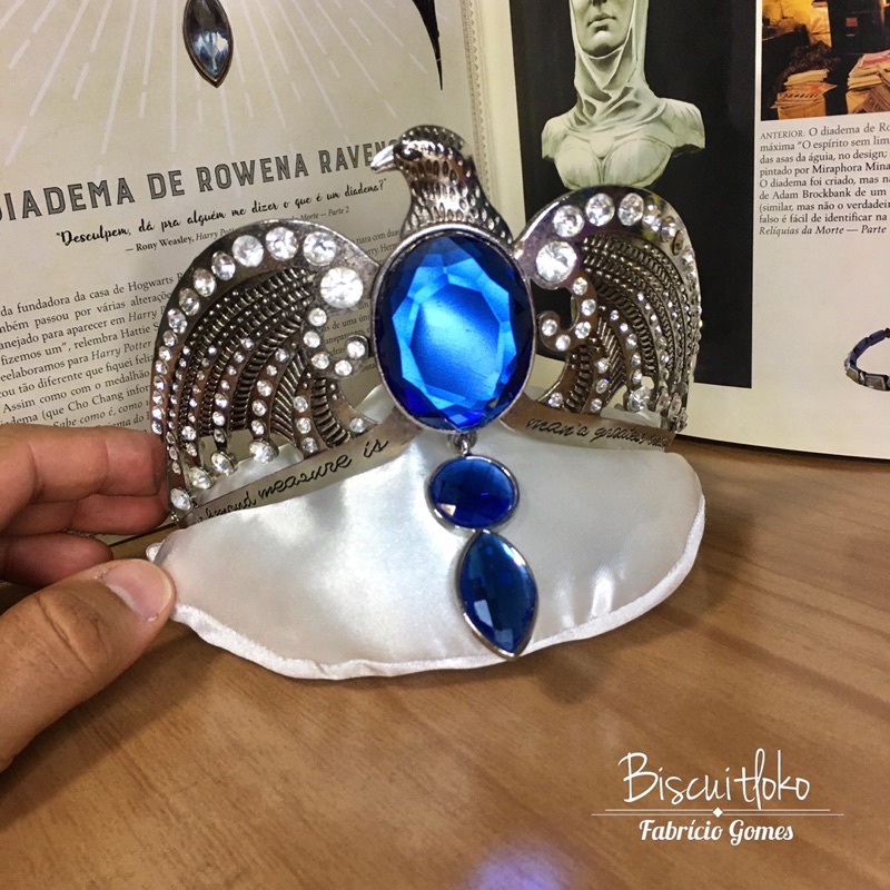 diadema de ravenclaw horcrux colecionavel harry potter